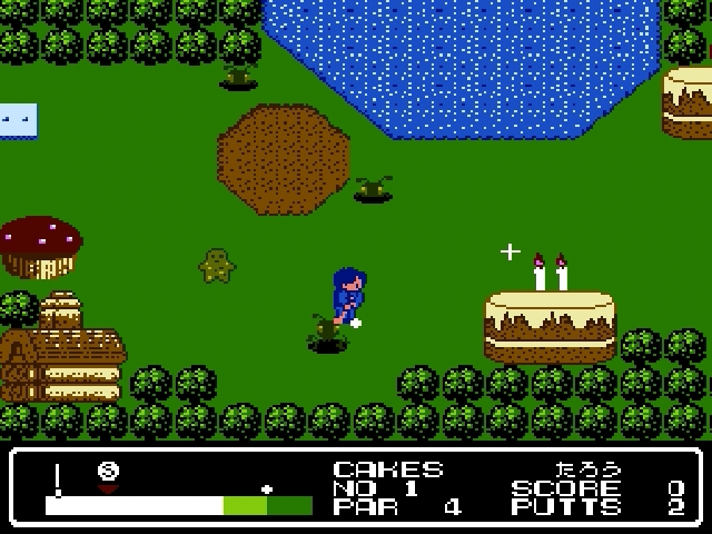 Putt Putt Golf screenshot 3 for Famicom Disk System